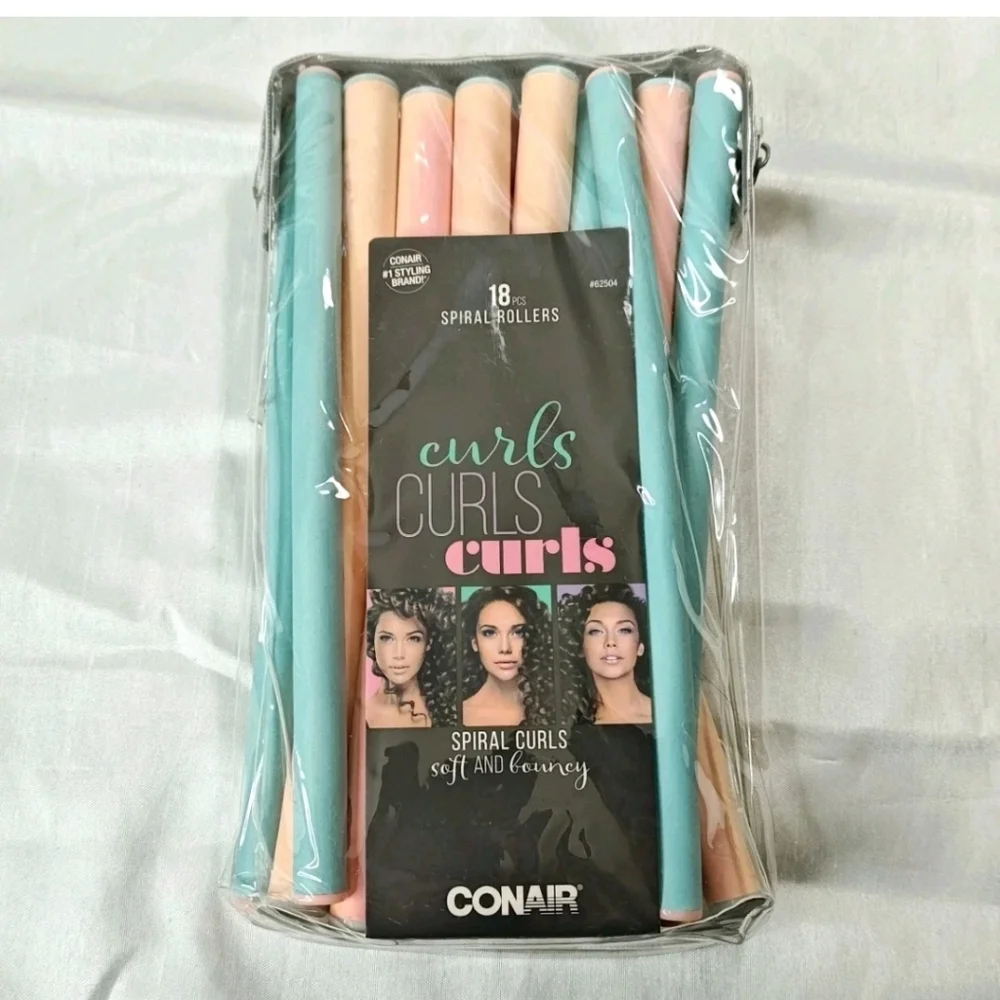 Vivitar Hair Brush Conair Spiral Rollers Hair Accessories Lot Party Gifts